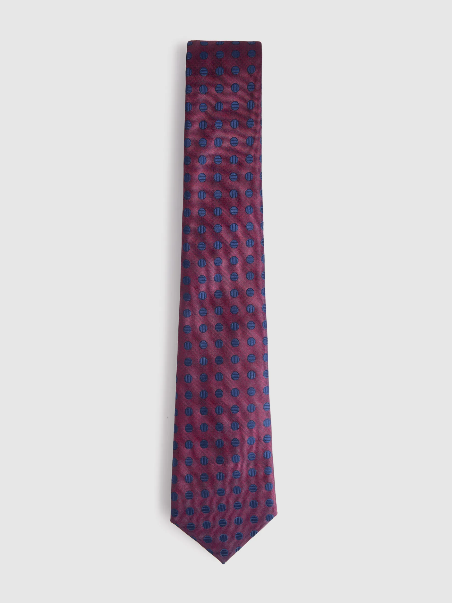 CORBATA JACQUARD MF AZUL MARINO
