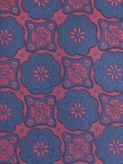 CORBATA JACQUARD MF BURDEOS