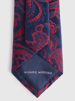 CORBATA JACQUARD MF BURDEOS