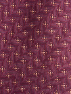 CORBATA JACQUARD MF BURDEOS