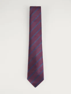 CORBATA JACQUARD MF BURDEOS