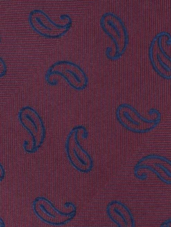 CORBATA JACQUARD MF BURDEOS