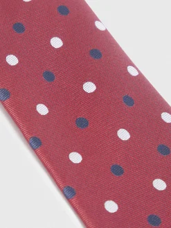 CORBATA JACQUARD MF ROJO