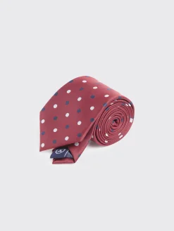 CORBATA JACQUARD MF ROJO
