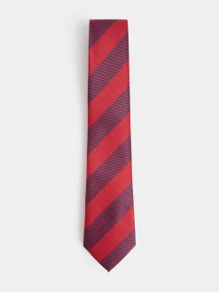 CORBATA JACQUARD MF ROJO