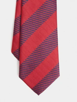 CORBATA JACQUARD MF ROJO