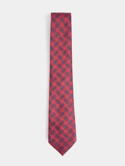CORBATA JACQUARD MF ROJO