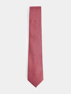 CORBATA JACQUARD MF ROJO