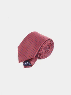 CORBATA JACQUARD MF ROJO
