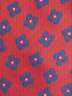 CORBATA JACQUARD MF ROJO