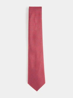 CORBATA JACQUARD MF ROJO
