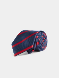 CORBATA JACQUARD MF ROJO