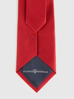 CORBATA JACQUARD MF ROJO