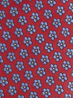 CORBATA JACQUARD MF ROJO