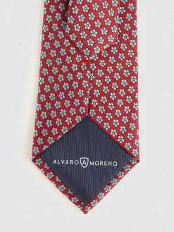 CORBATA JACQUARD MF ROJO