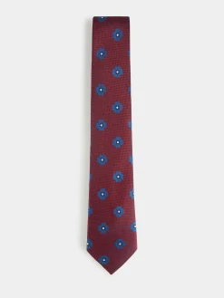 CORBATA JACQUARD MF ROJO