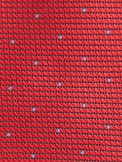 CORBATA JACQUARD MF ROJO