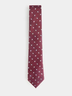 CORBATA JACQUARD MF ROJO