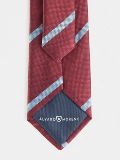 CORBATA JACQUARD MF ROJO