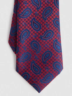 CORBATA JACQUARD MF ROJO