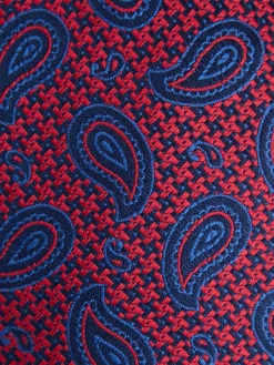 CORBATA JACQUARD MF ROJO