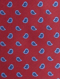 CORBATA JACQUARD MF ROJO