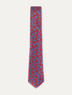 CORBATA JACQUARD MF ROJO