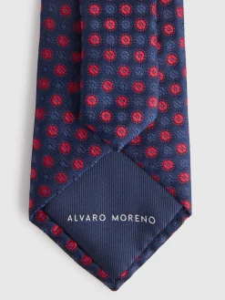 CORBATA JACQUARD MF ROJO