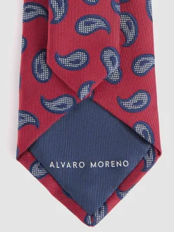 CORBATA JACQUARD MF ROJO