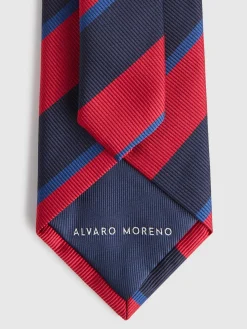 CORBATA JACQUARD MF ROJO