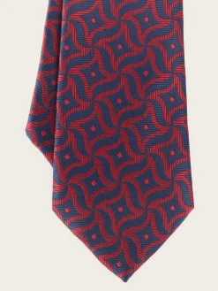 CORBATA JACQUARD MF ROJO
