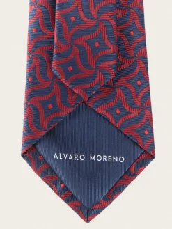 CORBATA JACQUARD MF ROJO