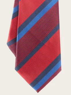 CORBATA JACQUARD MF ROJO