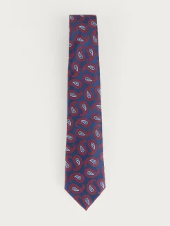 CORBATA JACQUARD MF ROJO