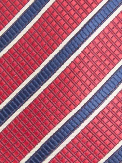 CORBATA JACQUARD MF ROJO