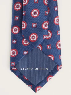 CORBATA JACQUARD MF ROJO