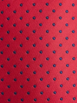 CORBATA JACQUARD MF ROJO