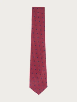 CORBATA JACQUARD MF ROJO