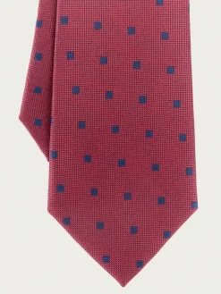 CORBATA JACQUARD MF ROJO