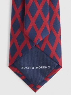 CORBATA JACQUARD MF ROJO