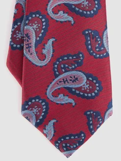 CORBATA JACQUARD MF ROJO