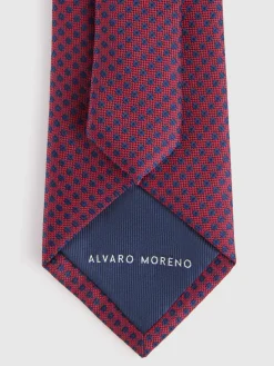 CORBATA JACQUARD MF ROJO