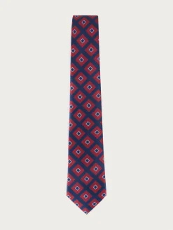 CORBATA JACQUARD MF ROJO
