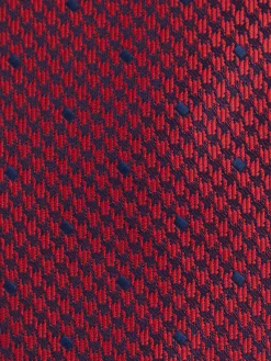 CORBATA JACQUARD MF ROJO