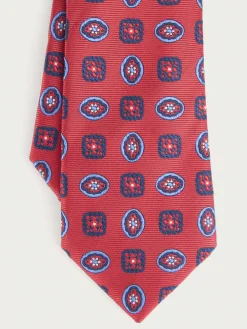 CORBATA JACQUARD MF ROJO