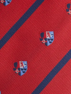 CORBATA JACQUARD MF ROJO