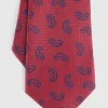 CORBATA JACQUARD MF ROJO