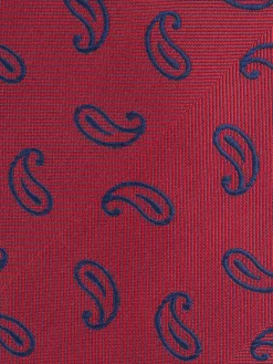 CORBATA JACQUARD MF ROJO