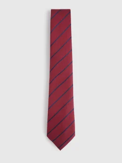 CORBATA JACQUARD MF ROJO