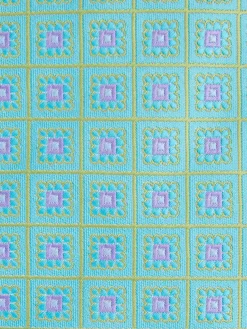 CORBATA JACQUARD MF TURQUESA